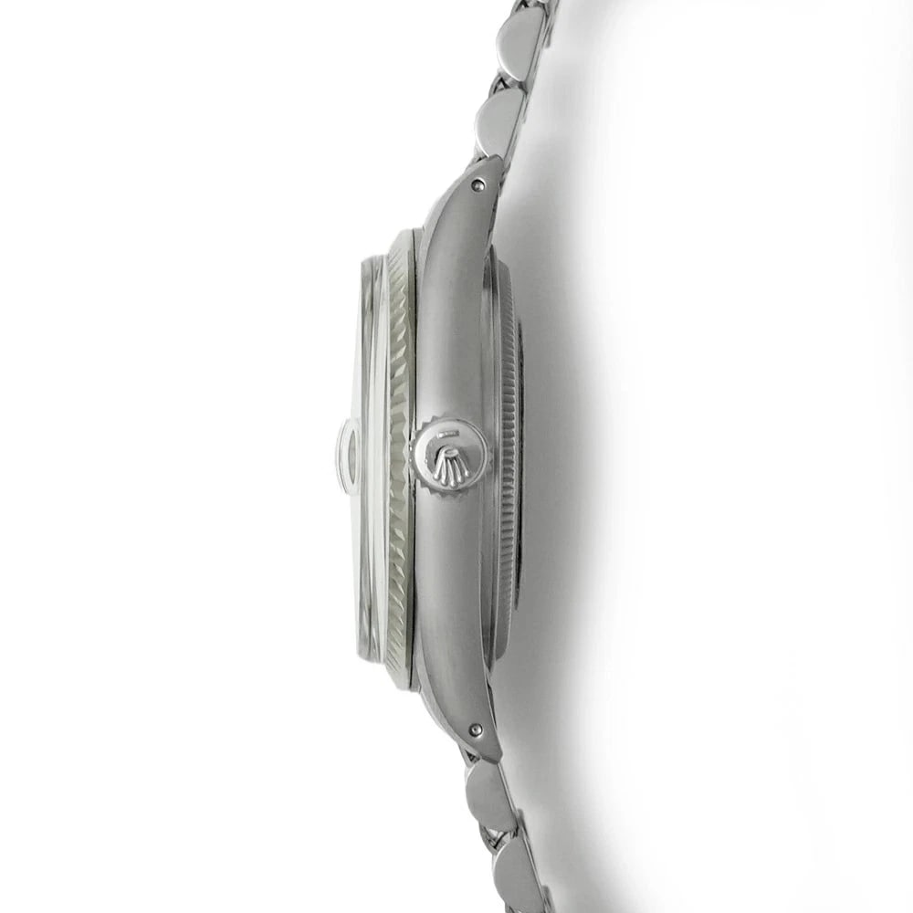 ROLEX DATEJUST SILVER WATCH - 2