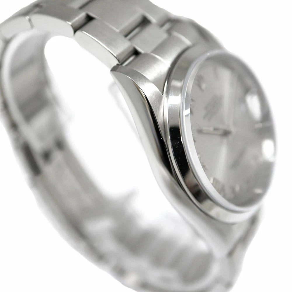 ROLEX DATEJUST SILVER WATCH - 3