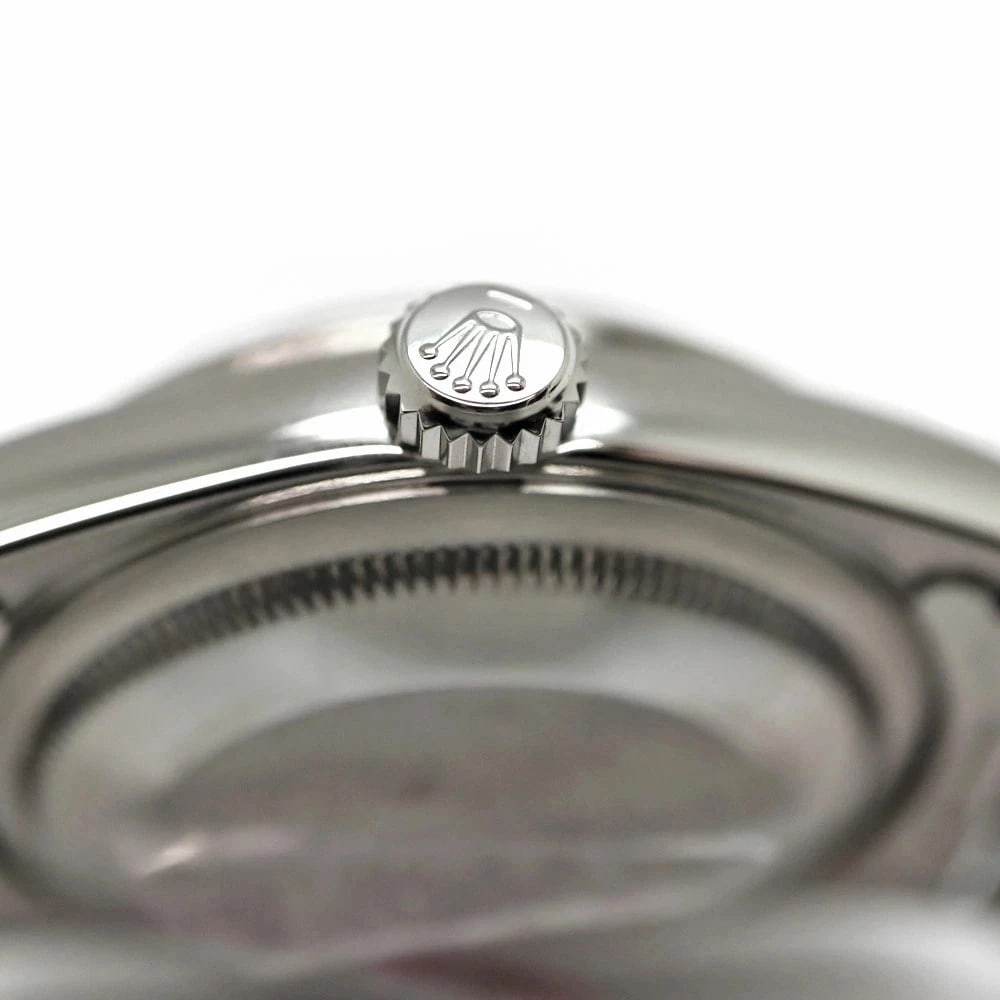 ROLEX DATEJUST SILVER WATCH - 8