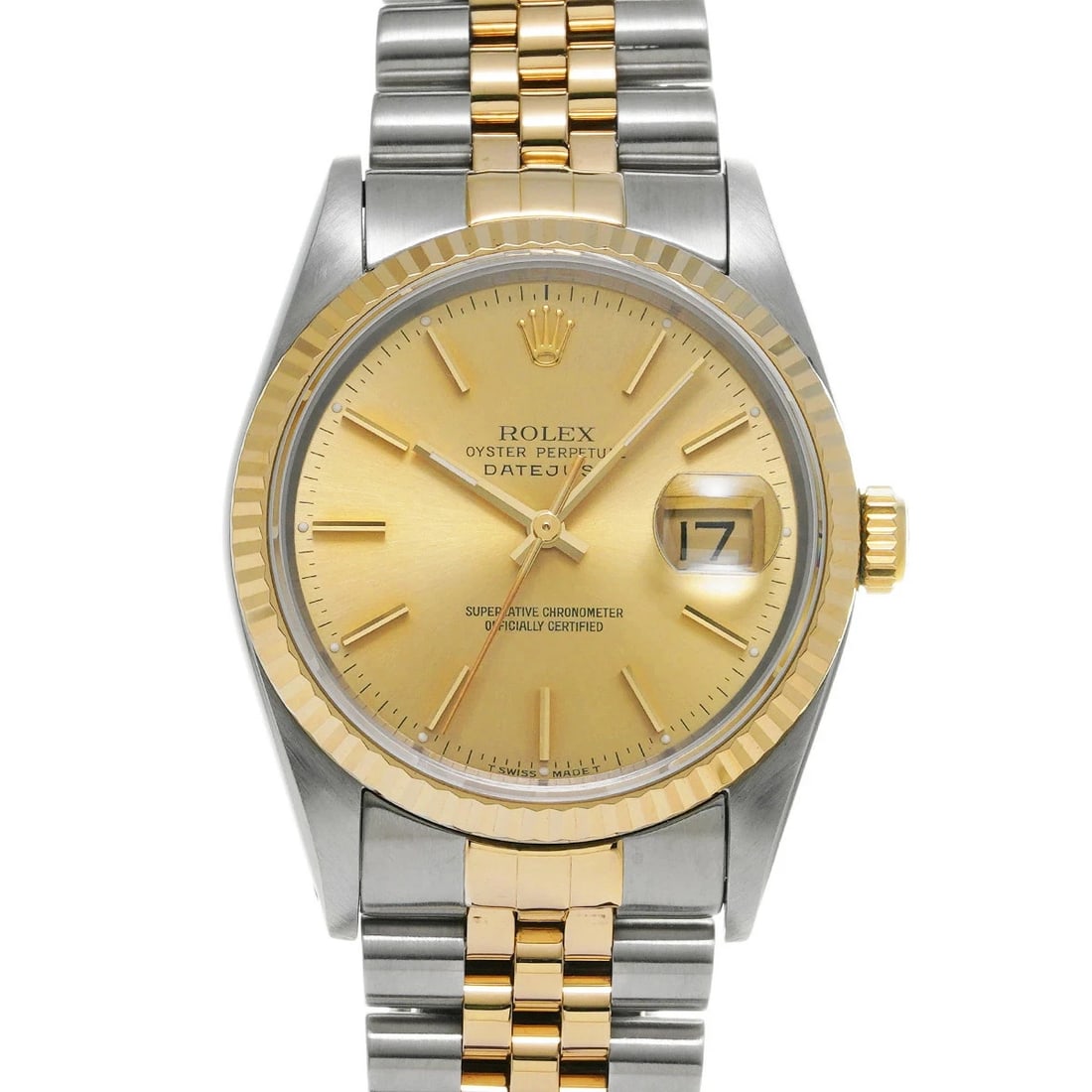 ROLEX DATEJUST WATCH: ROLEX Datejust Watch Brand: ROLEX Type: N/A Material: Band Material Stainless, Case Material Sapphire Crystal Color: Band Color N/A Size: Band Size none, Case Size 36×36mm Accessories: None