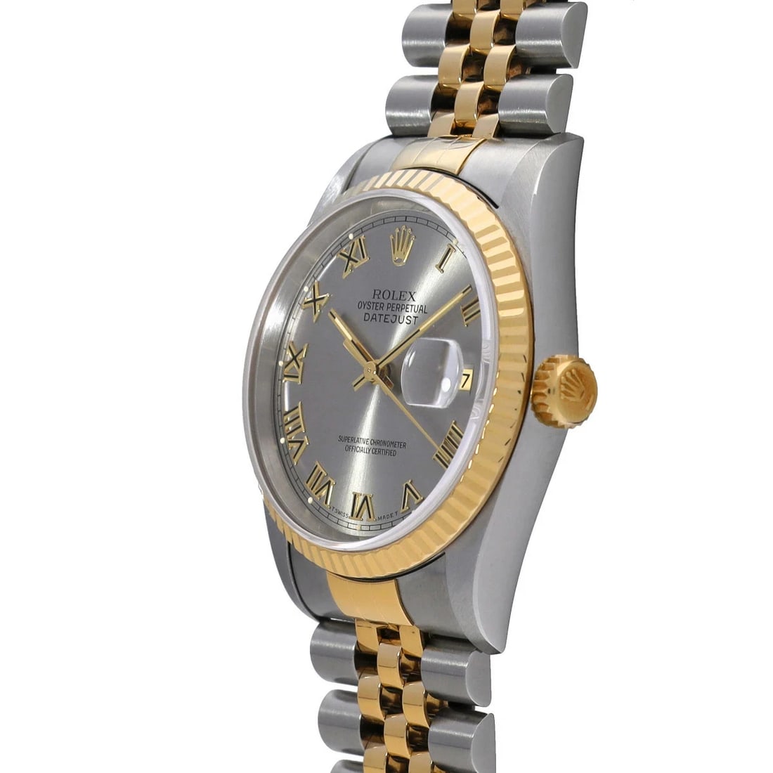 ROLEX DATEJUST GRAY WATCH - 2