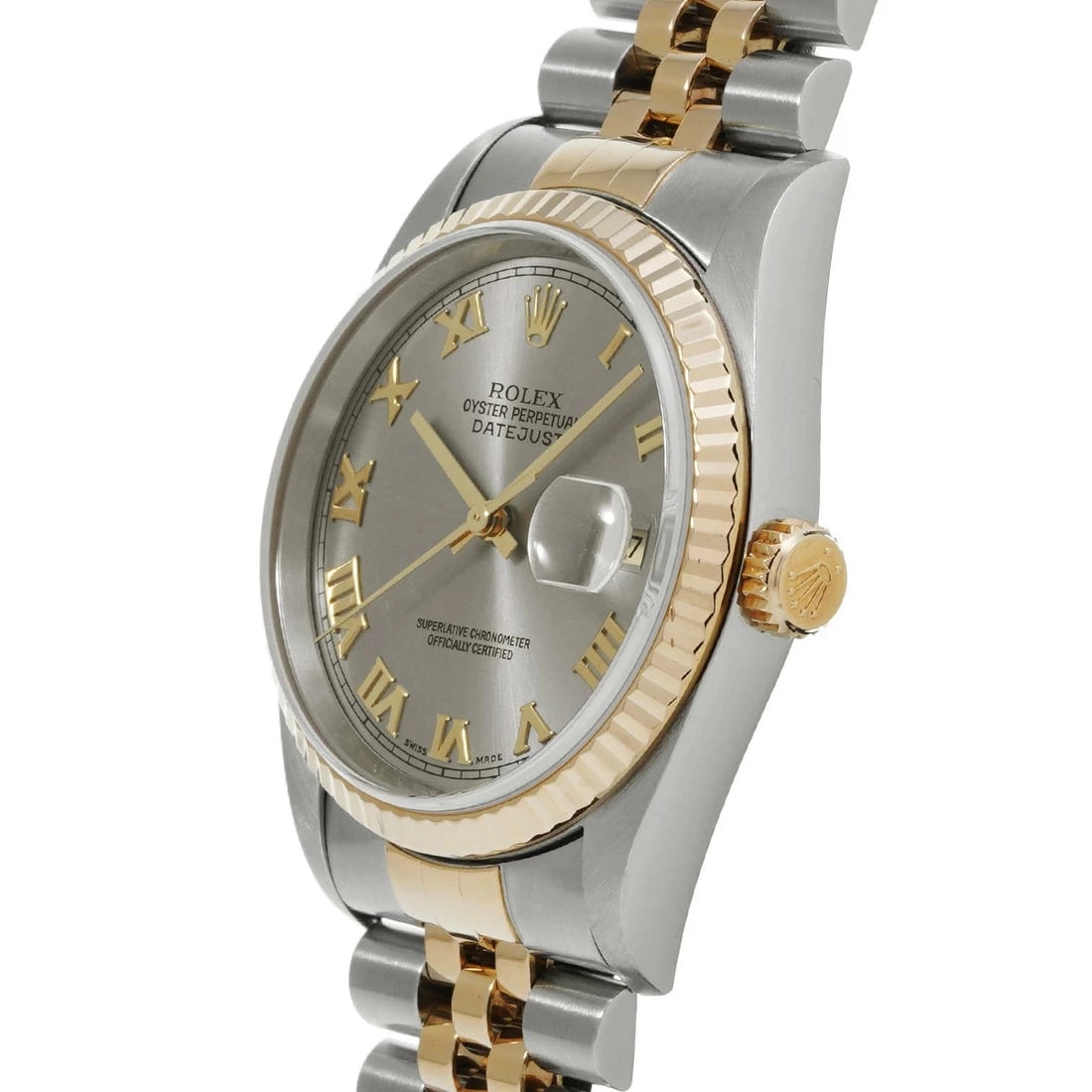 ROLEX DATEJUST GRAY WATCH - 2