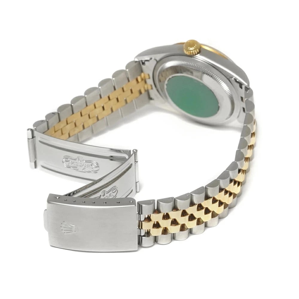 ROLEX DATEJUST WHITE WATCH - 2