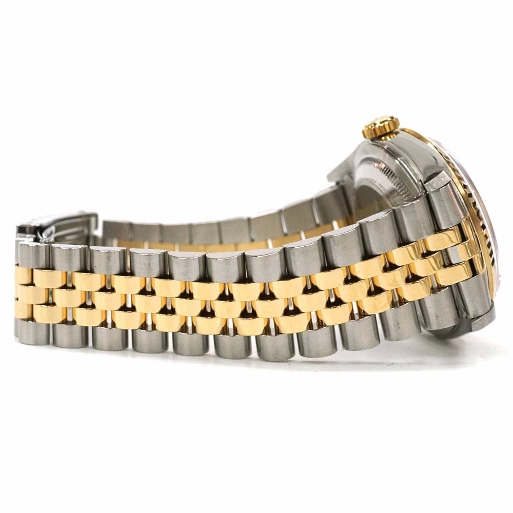 ROLEX DATEJUST SILVER WATCH - 5