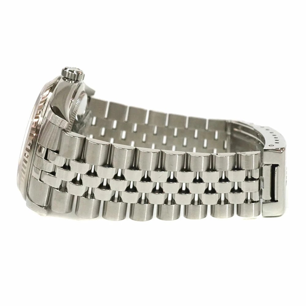 ROLEX DATEJUST SILVER WATCH - 4