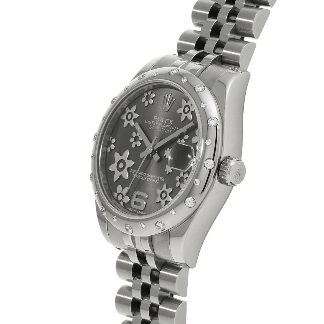 ROLEX DATEJUST GRAY WATCH - 2
