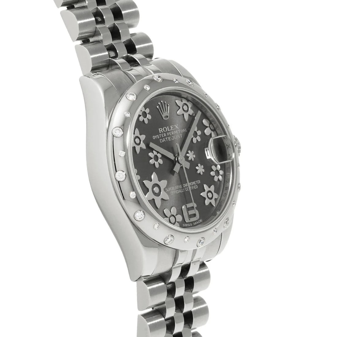 ROLEX DATEJUST GRAY WATCH - 3