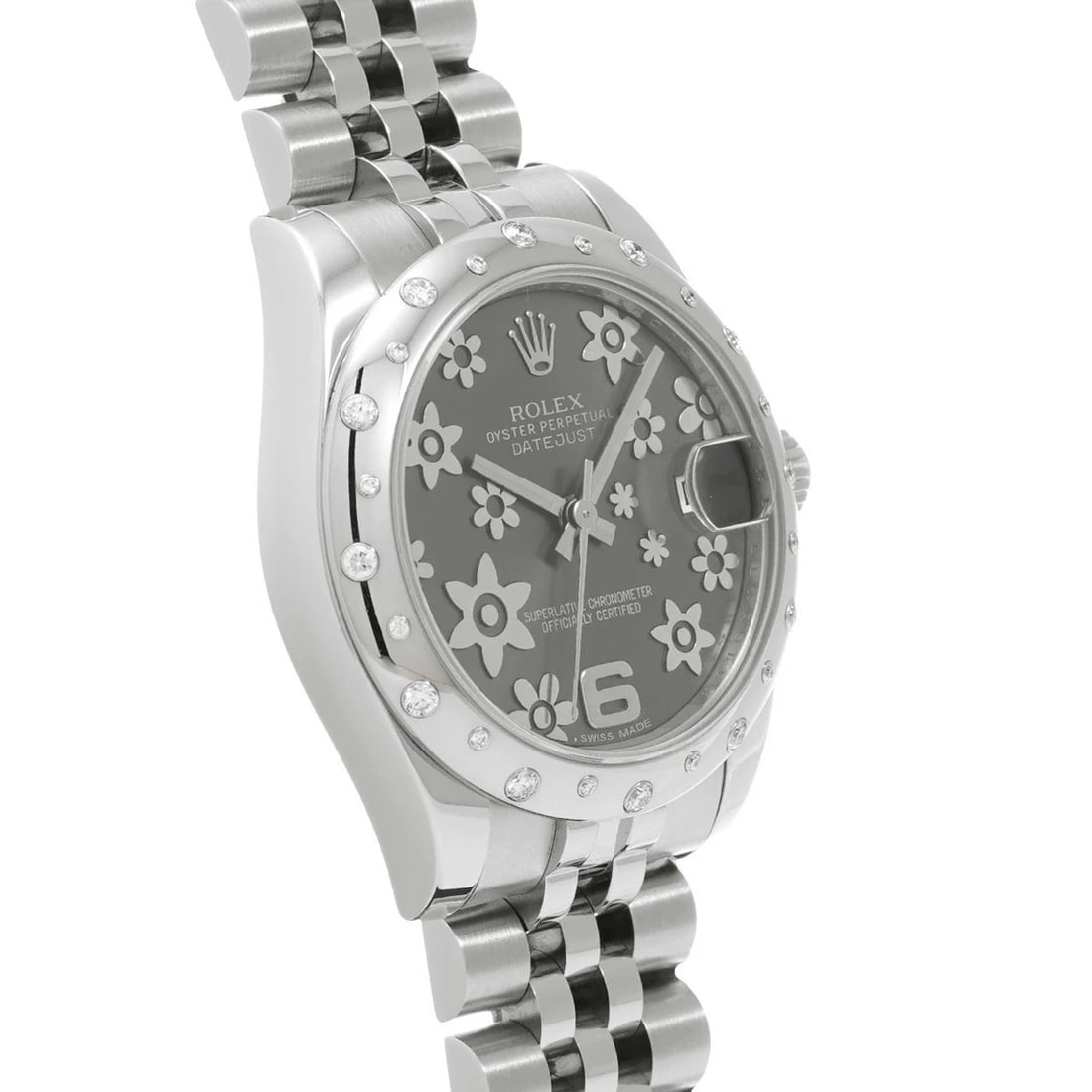 ROLEX DATEJUST GRAY WATCH - 3