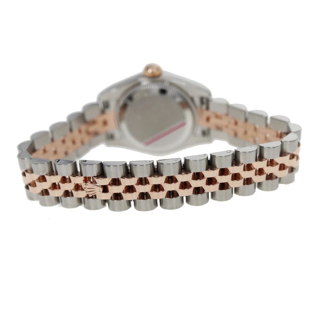 ROLEX DATEJUST BROWN WATCH - 7