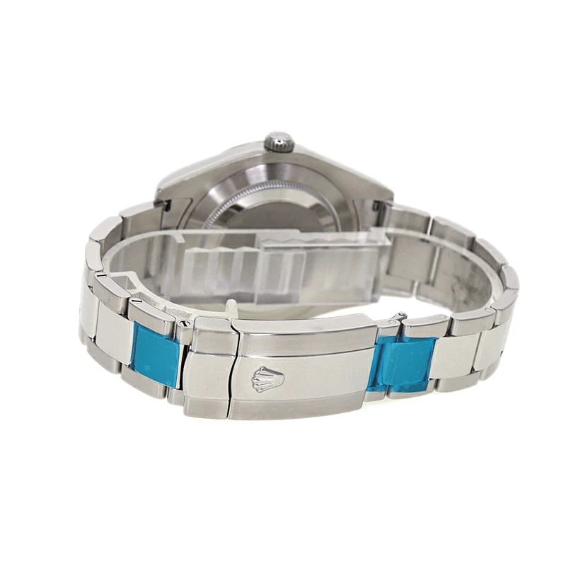 ROLEX DATEJUST WHITE WATCH - 7