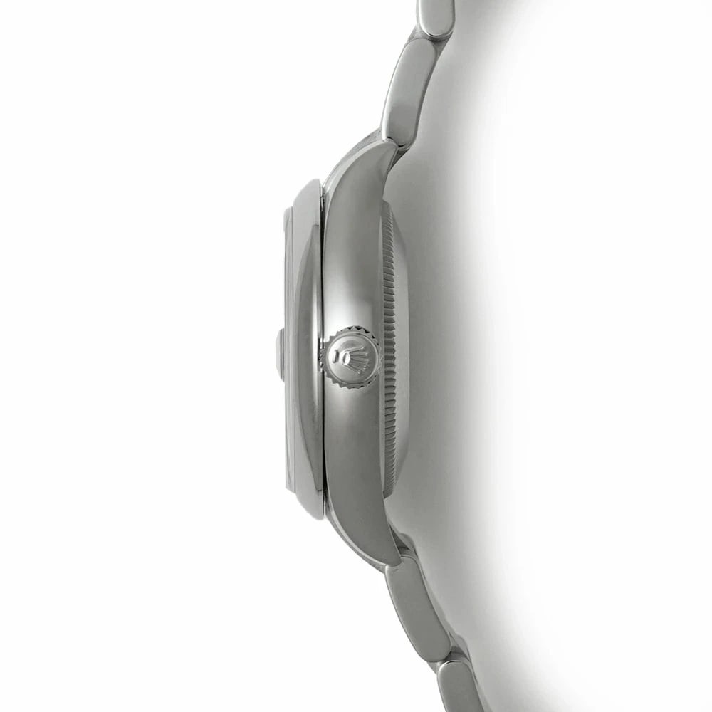 ROLEX DATEJUST BLACK WATCH - 2