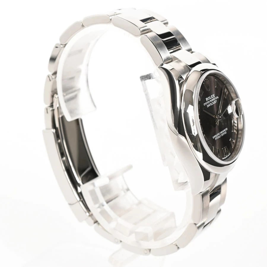 ROLEX DATEJUST GRAY WATCH - 3