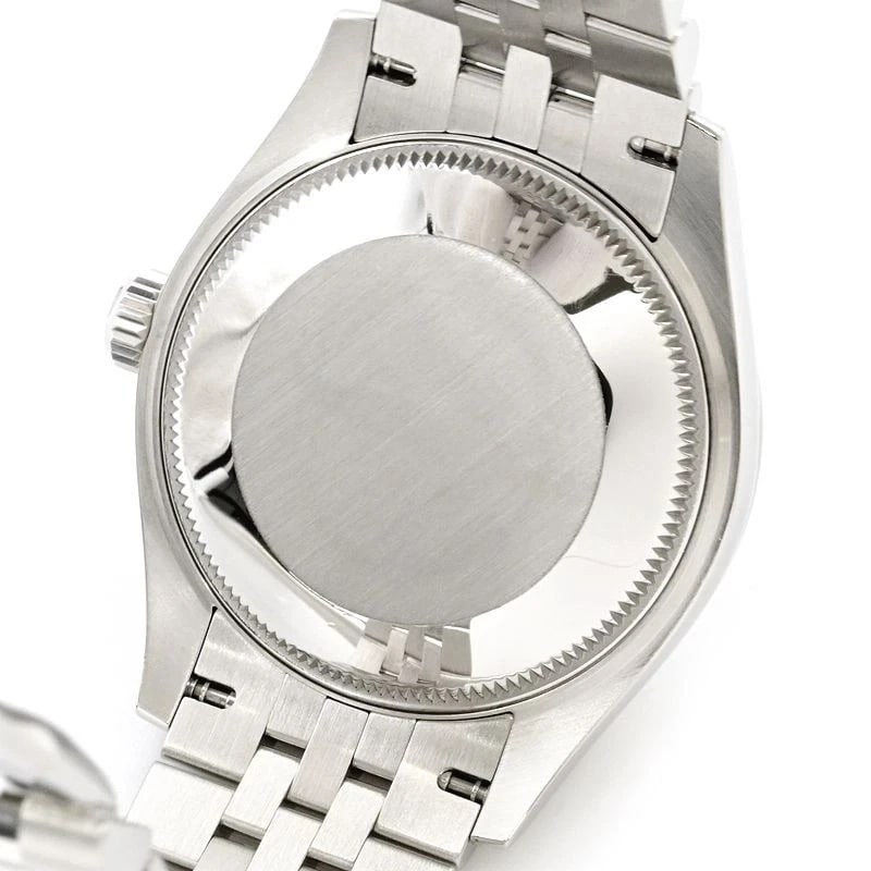 ROLEX DATEJUST WHITE WATCH - 4