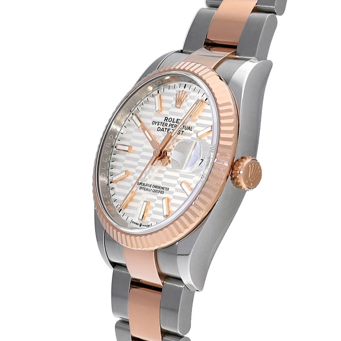 ROLEX DATEJUST SILVER WATCH - 2