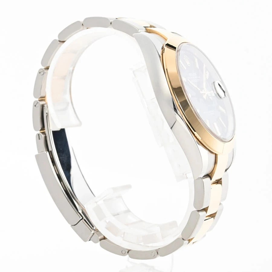 ROLEX DATEJUST BLACK WATCH - 3