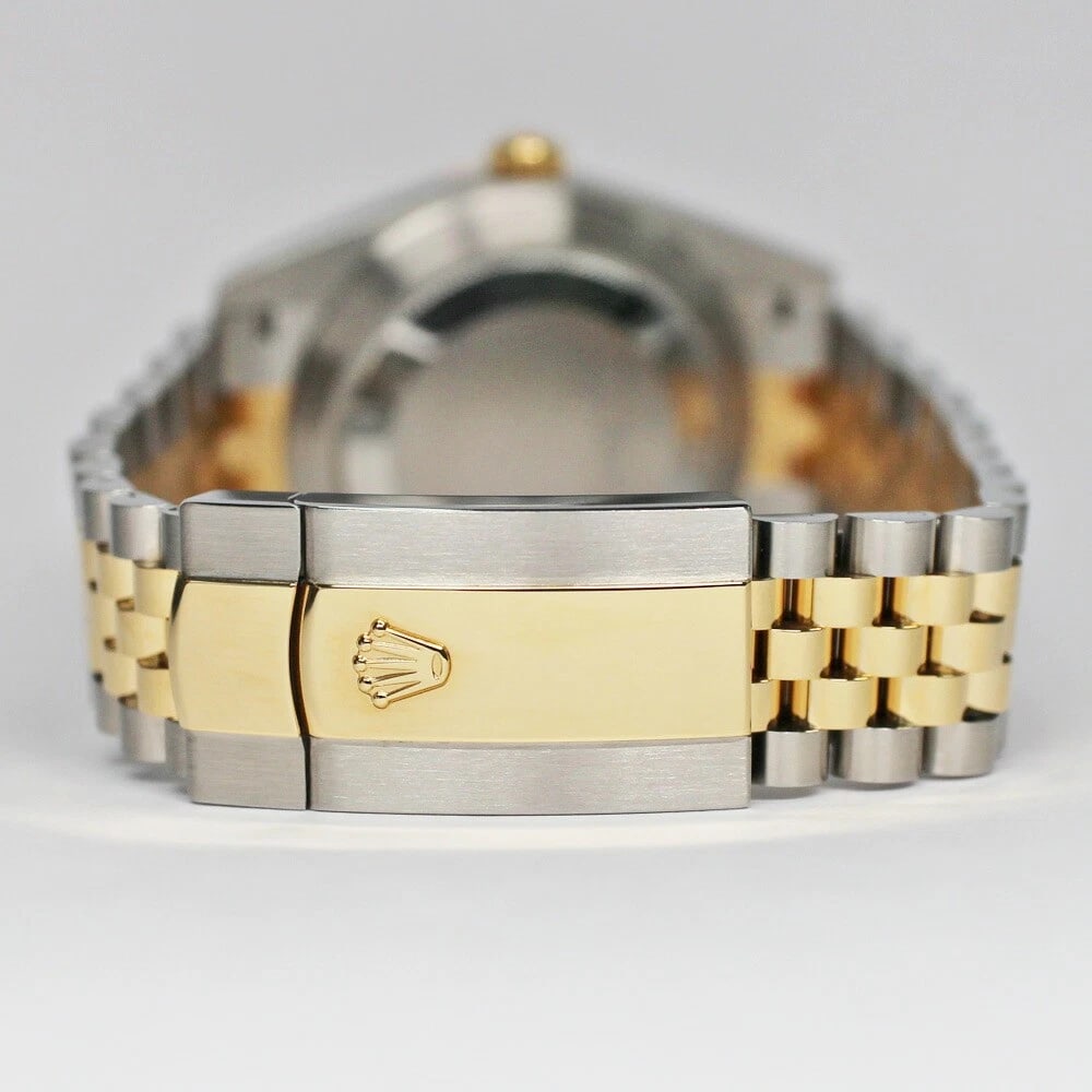 ROLEX DATEJUST BLACK WATCH - 7