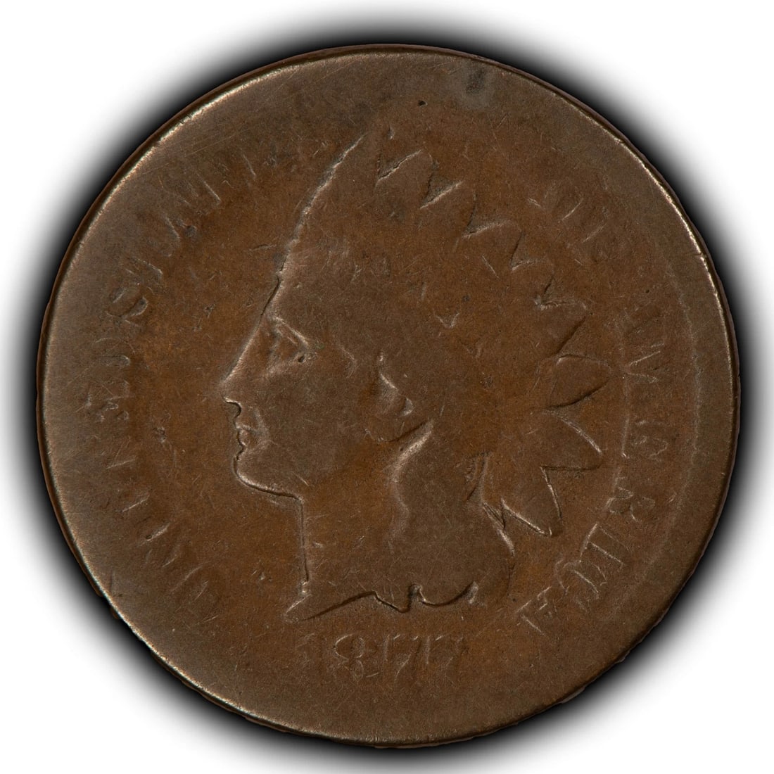 1877 1C INDIAN HEAD SMALL CENT (1 of 2)