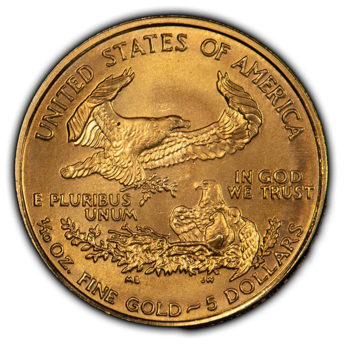 2000 G$5 1/10 OZ GOLD AMERICAN EAGLE - 2