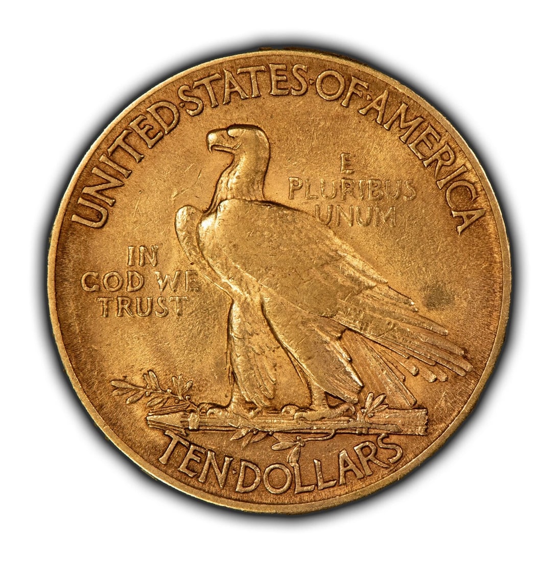 1912 G$10 INDIAN HEAD GOLD EAGLE - 4