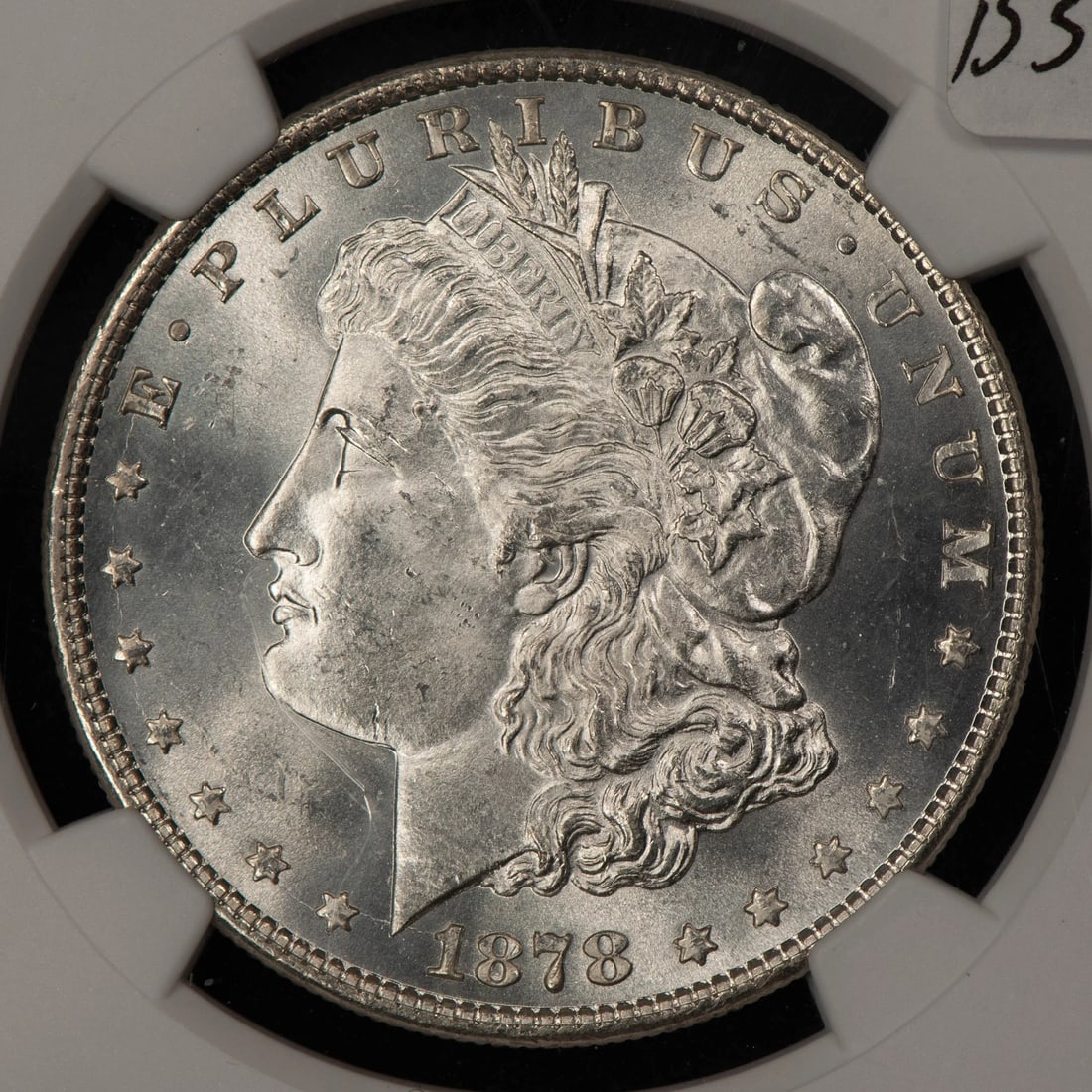 1878 8TF $1 MORGAN SILVER DOLLAR (1 of 2)