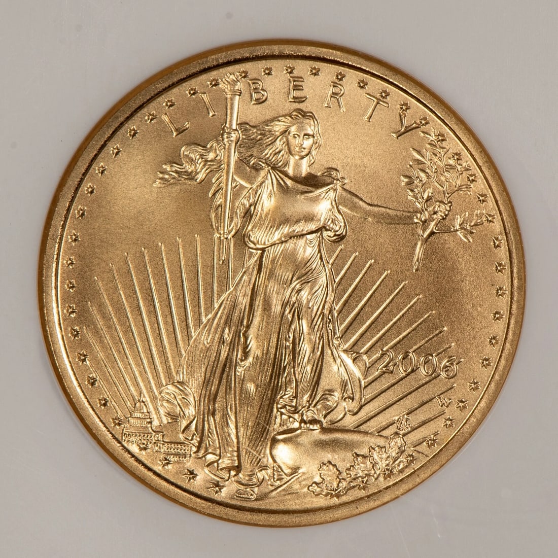 2006 G$10 1/4 OZ GOLD AMERICAN EAGLE (1 of 2)