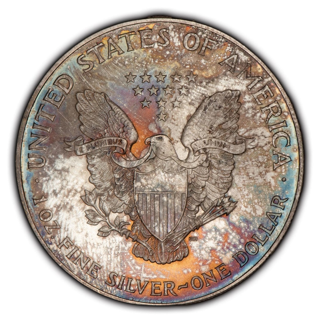 2001 1 OZ SILVER AMERICAN EAGLE - 3