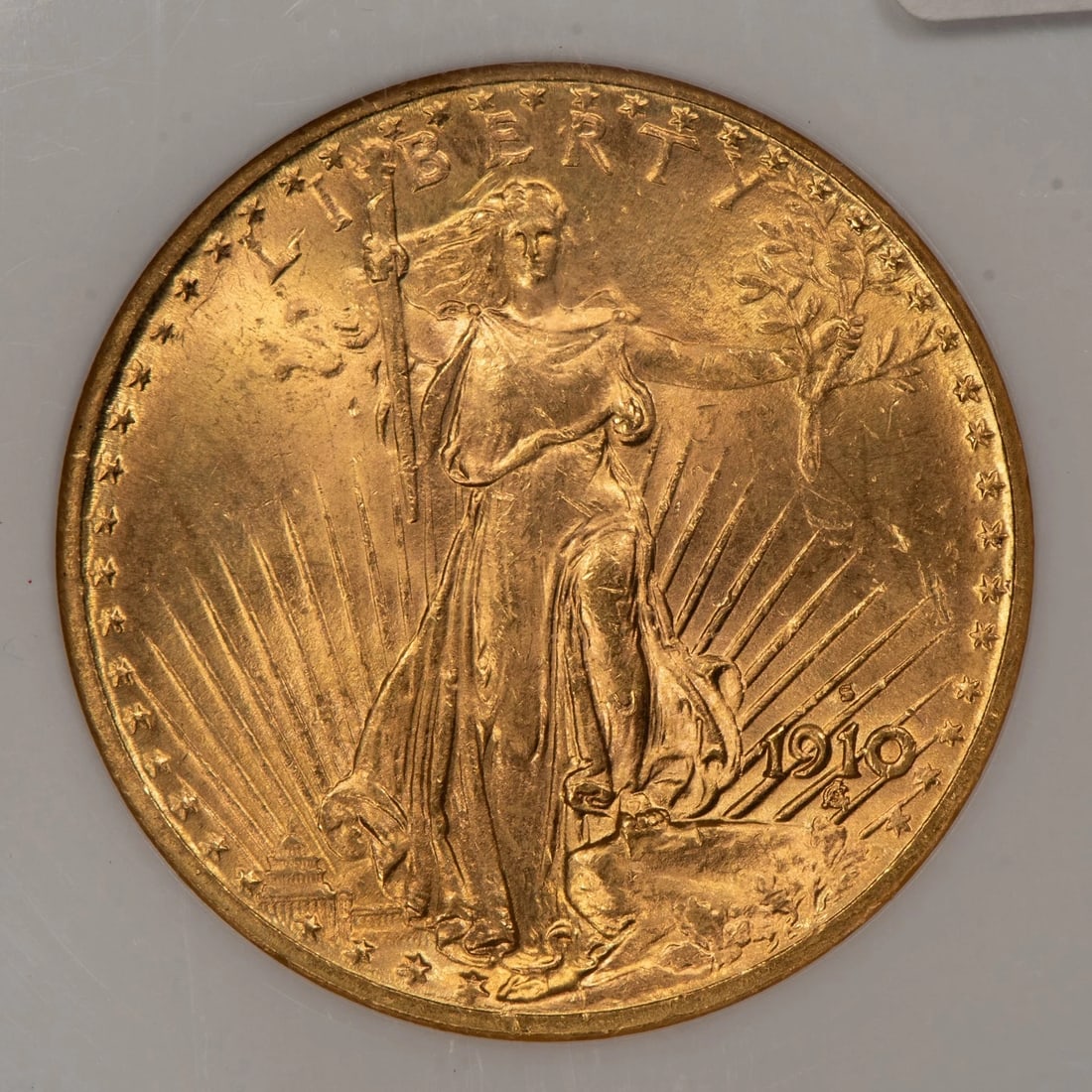 1910-S G$20 SAINT-GAUDENS GOLD DOUBLE EAGLE (1 of 2)