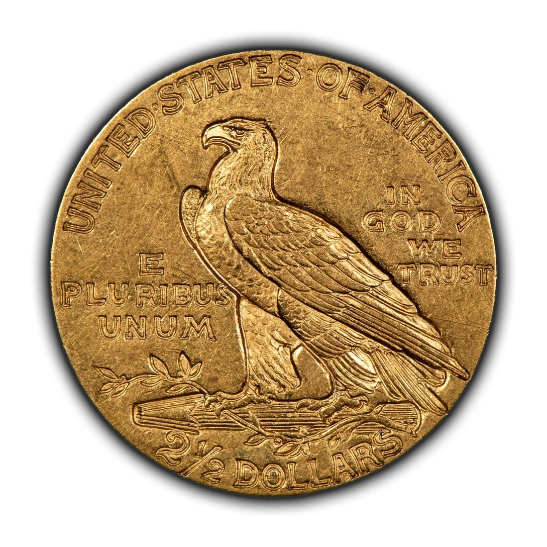 1913 G$2.50 INDIAN HEAD GOLD QUARTER EAGLE - 3