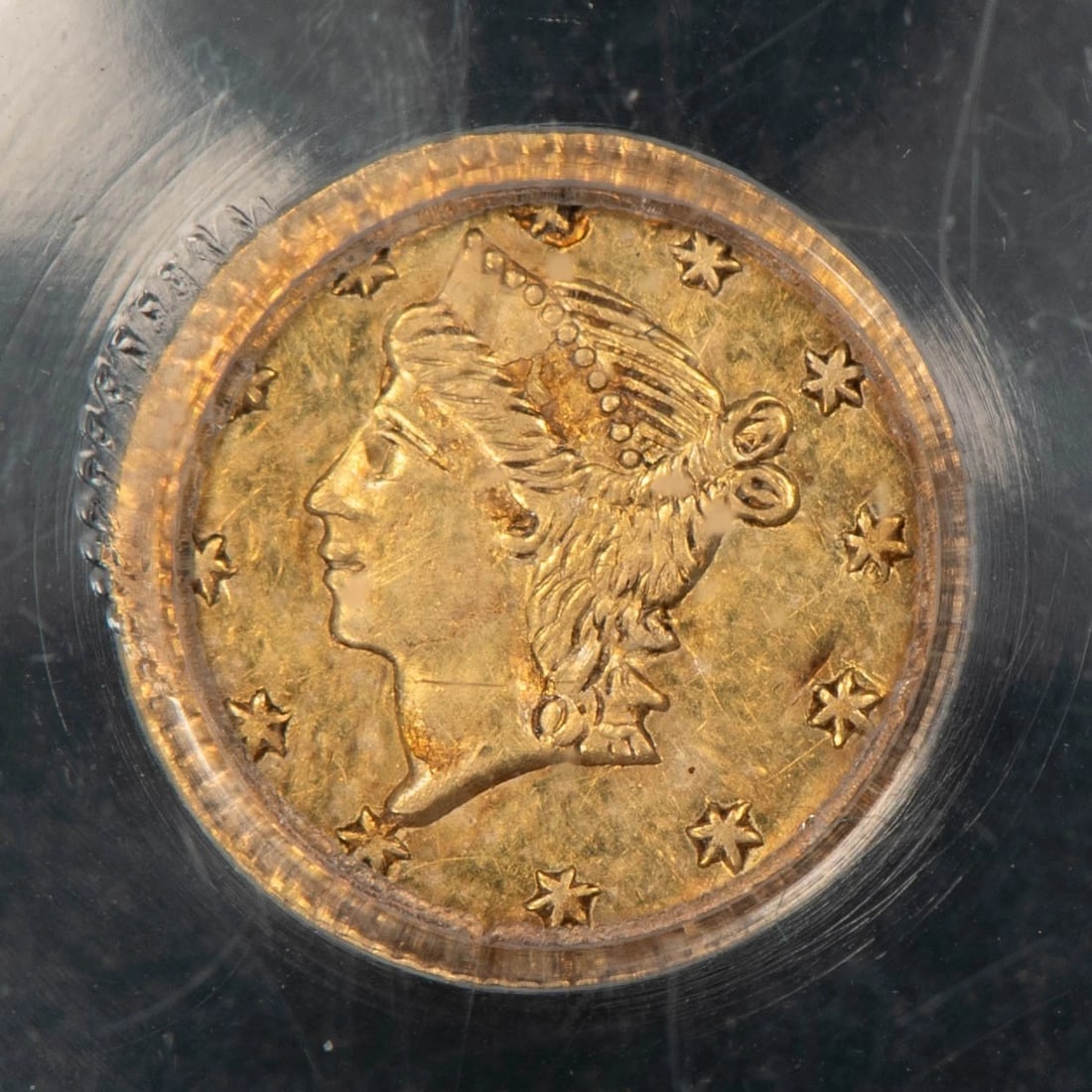 CALIFORNIA FRACTIONAL GOLD COIN (1 of 2)