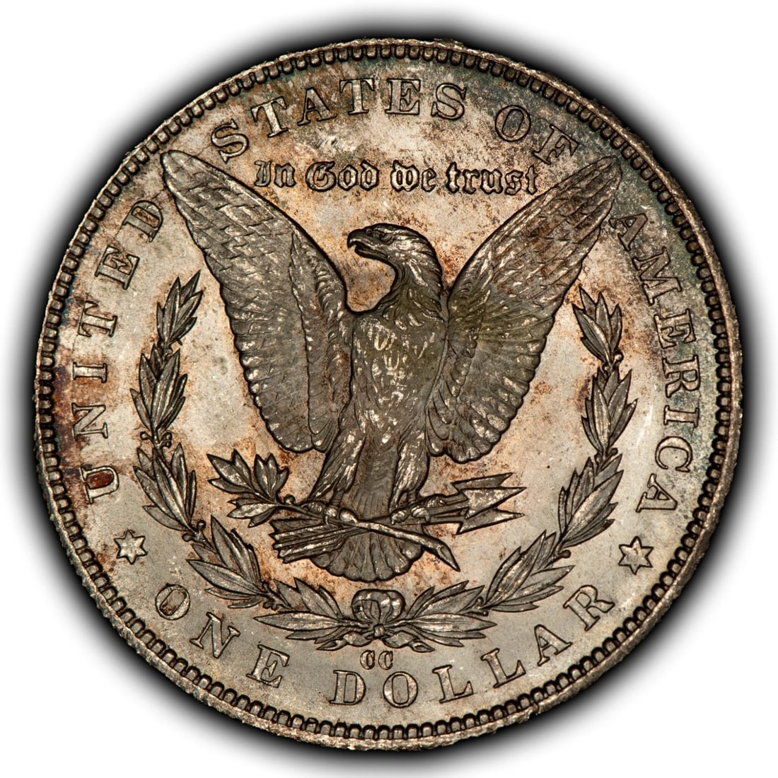 1884-CC $1 MORGAN SILVER DOLLAR KEY DATE (1 of 4)