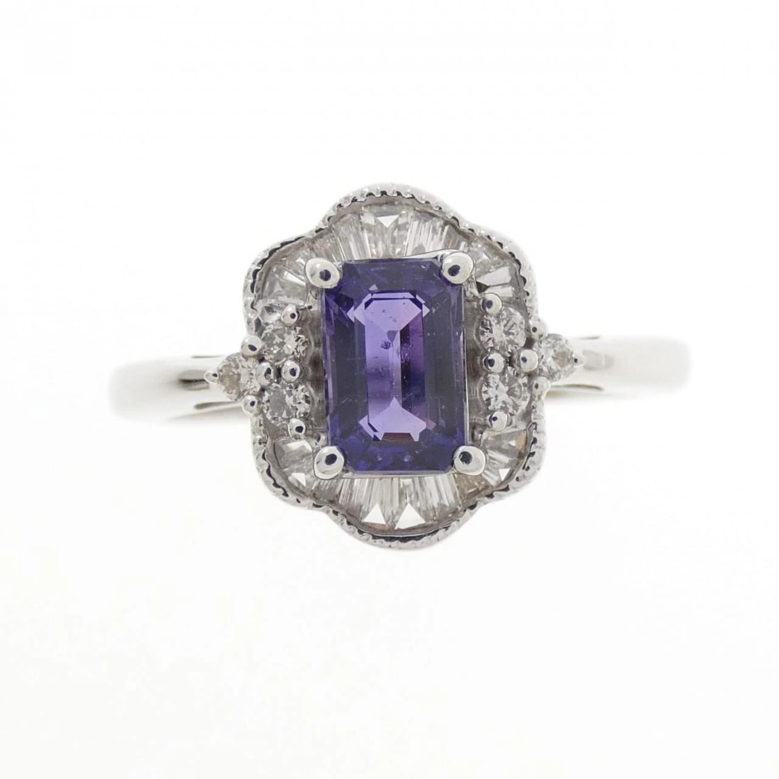 K18WG SAPPHIRE RING - 2