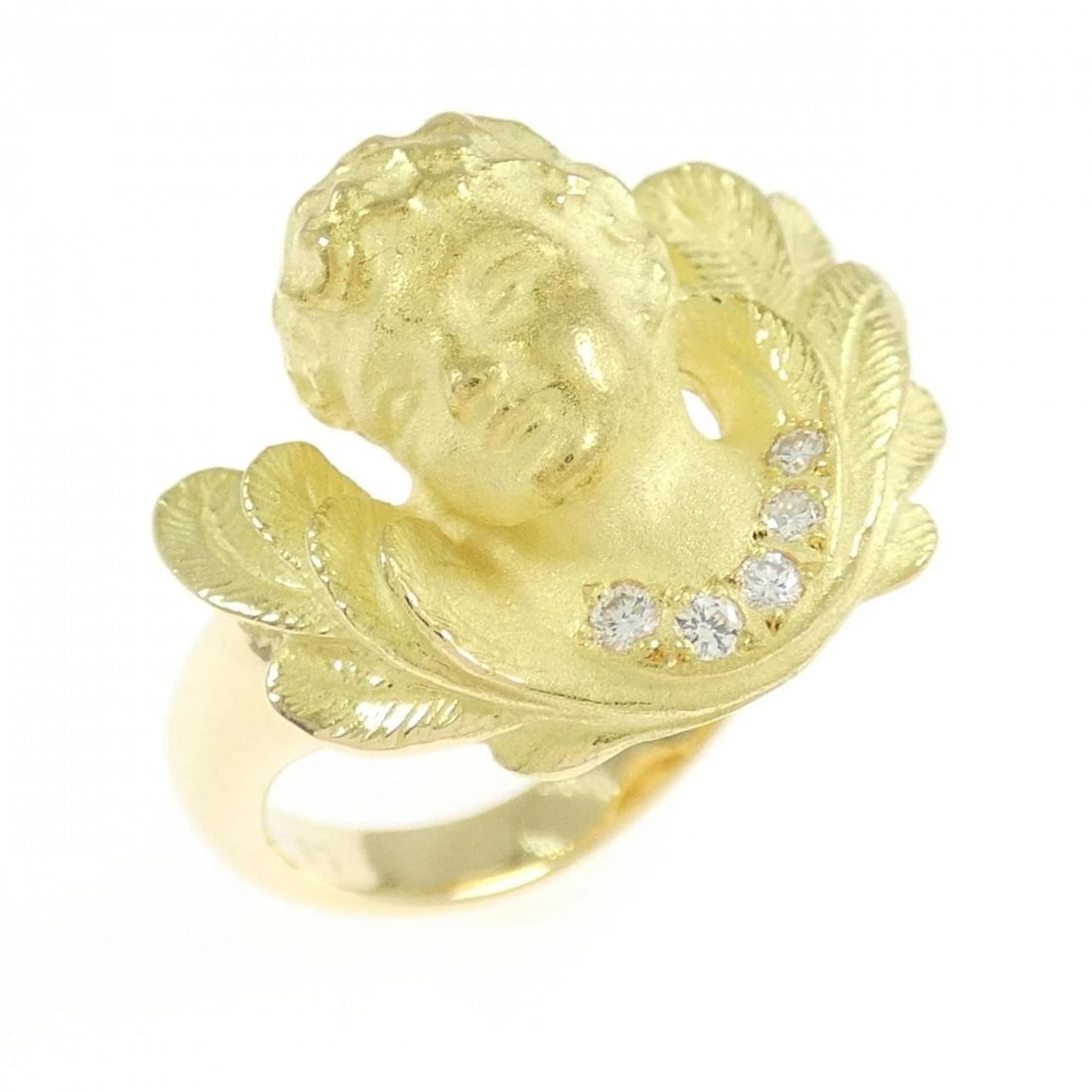 K18YG DIAMOND RING: K18YG Diamond Ring Brand: Unbranded Type: Ring Material: K18 Yellow Gold, Main Stone/Creation Natural Color: Yellow Gold Size: 6 ( US size) Accessories: None Accessories Notice: When