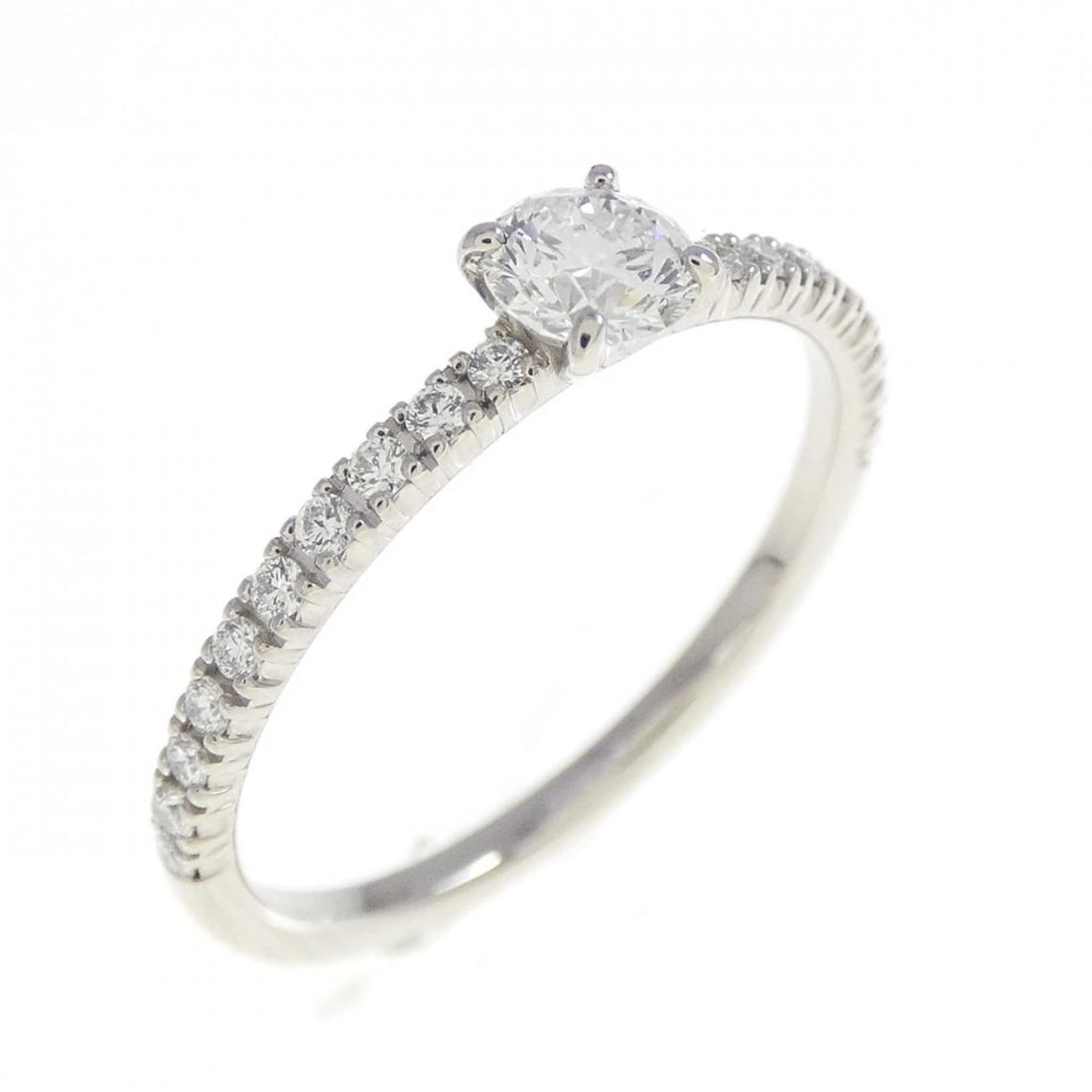 CARTIER ETANSEL RING: Cartier Etansel Ring Brand: Cartier Type: Ring Material: Platinum 950, Main Stone/Creation Natural Color: White Size: 4.5-5 (US size) Accessories: None Accessories Notice: When purchasing