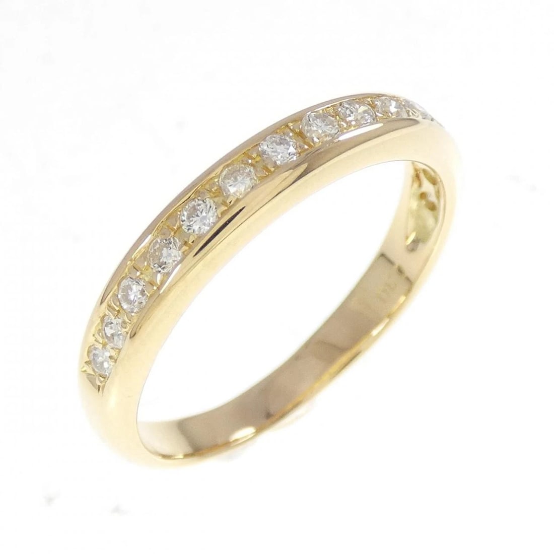 K18YG DIAMOND RING: K18YG Diamond Ring Brand: Unbranded Type: Ring Material: K18 Yellow Gold, Main Stone/Creation Natural Color: Yellow Gold Size: 9.5-10 ( US size) Accessories: None Accessories Notice: When