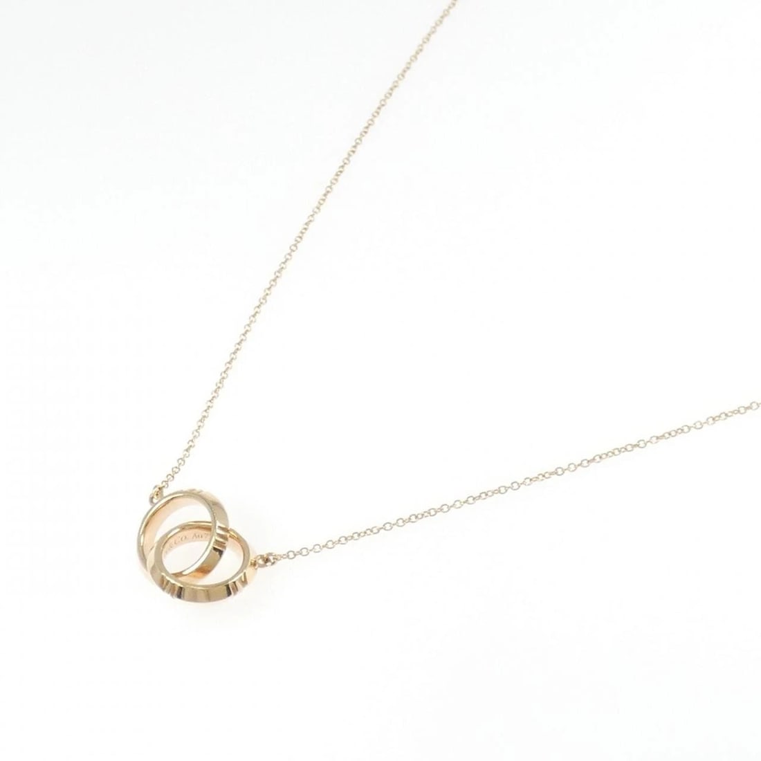 TIFFANY X CLOSED INTERLOCKING NECKLACE - 2