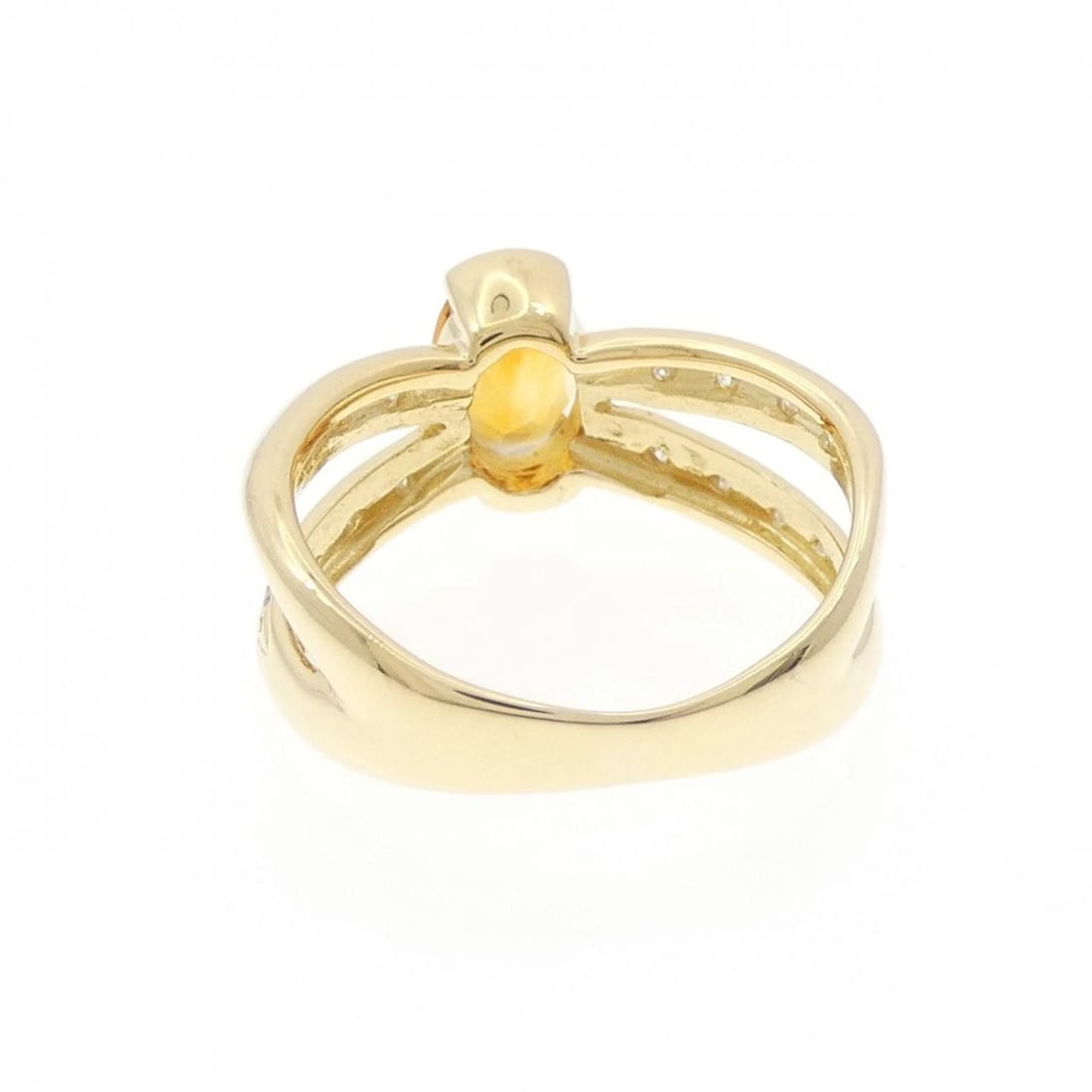 K18YG CITRINE RING - 3