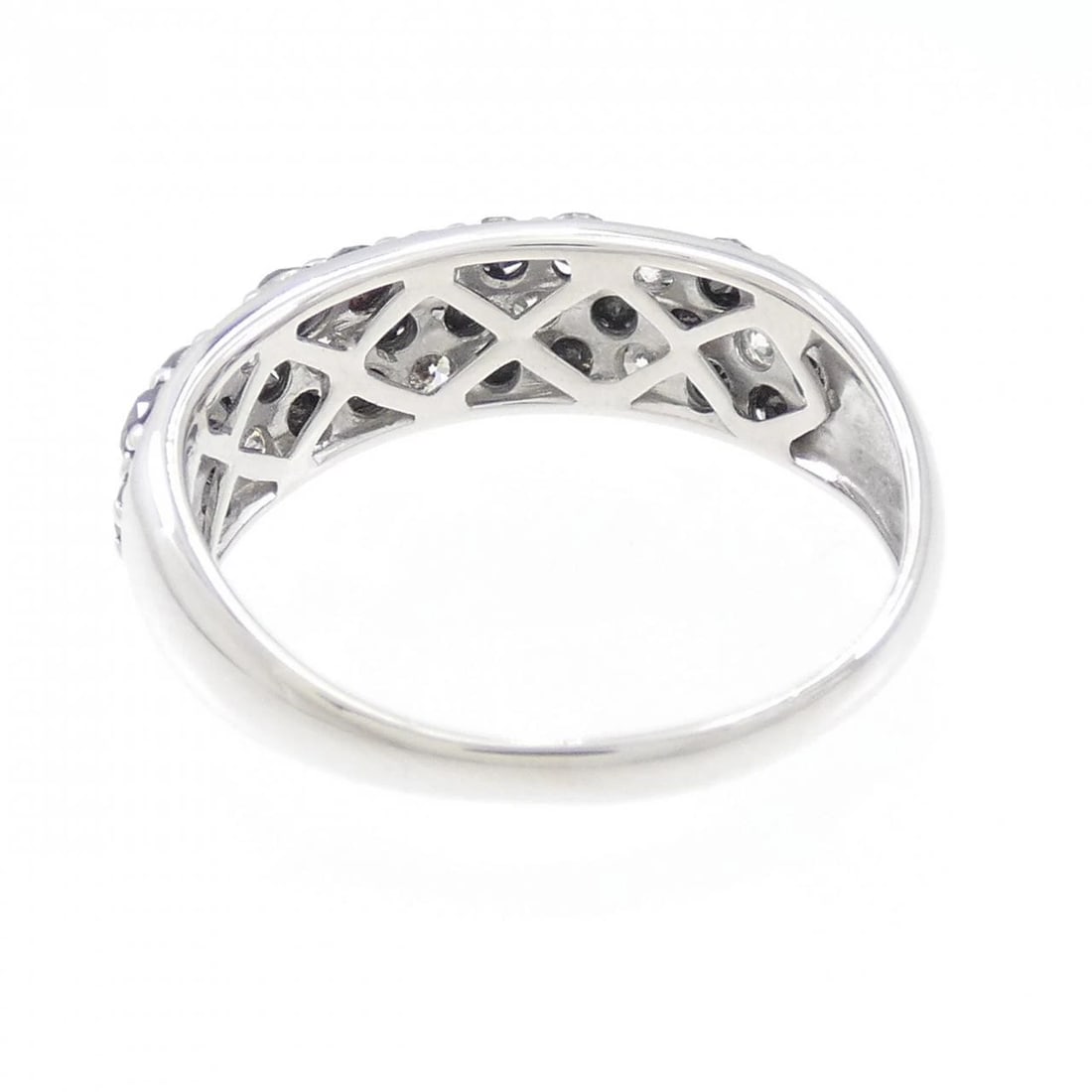 K18WG DIAMOND RING - 3