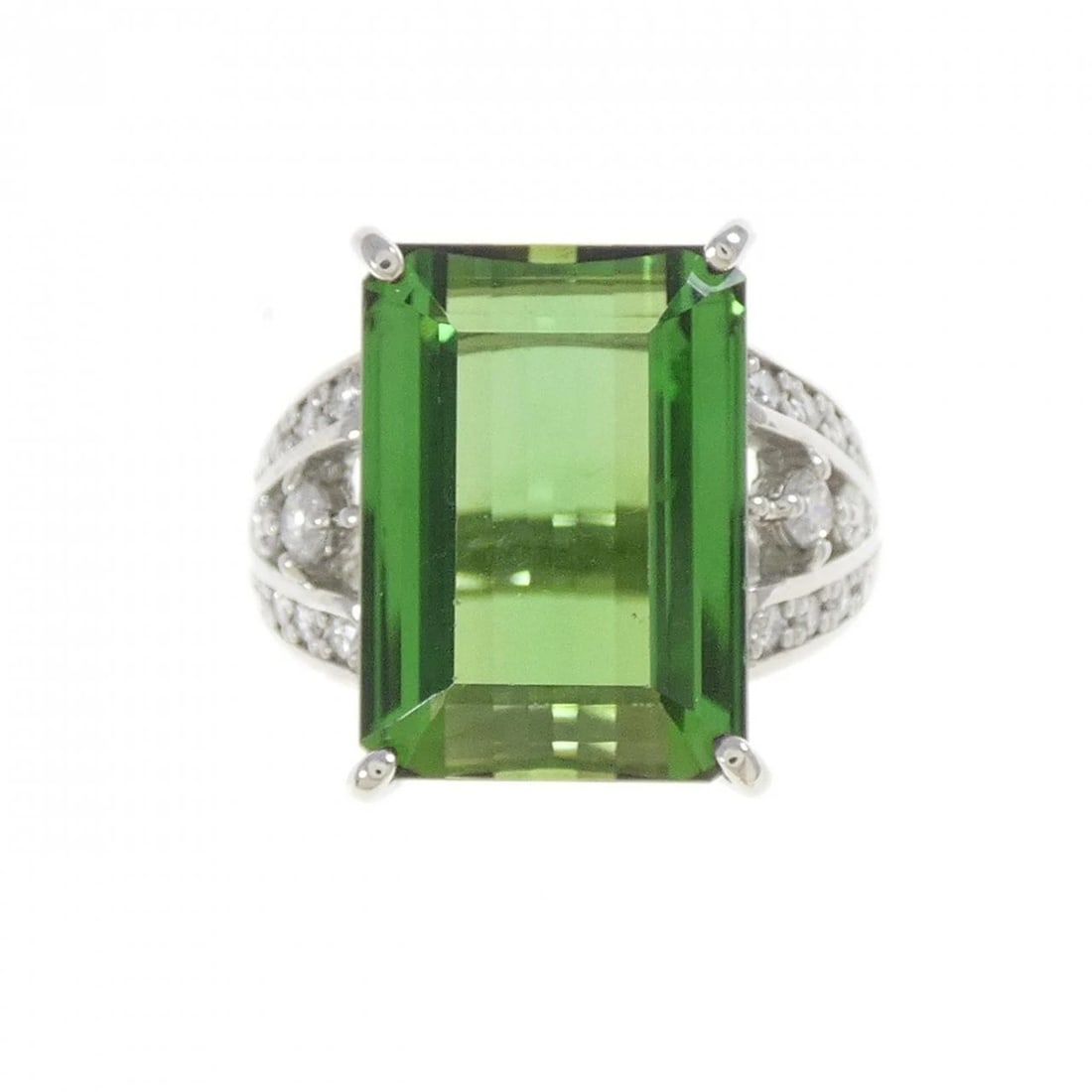 PT900 TOURMALINE RING - 2