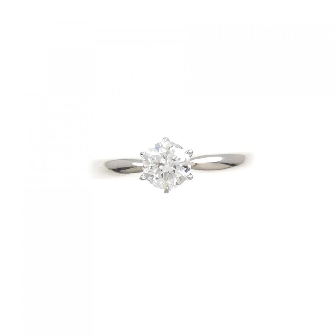 PT900 SOLITAIRE DIAMOND RING - 2