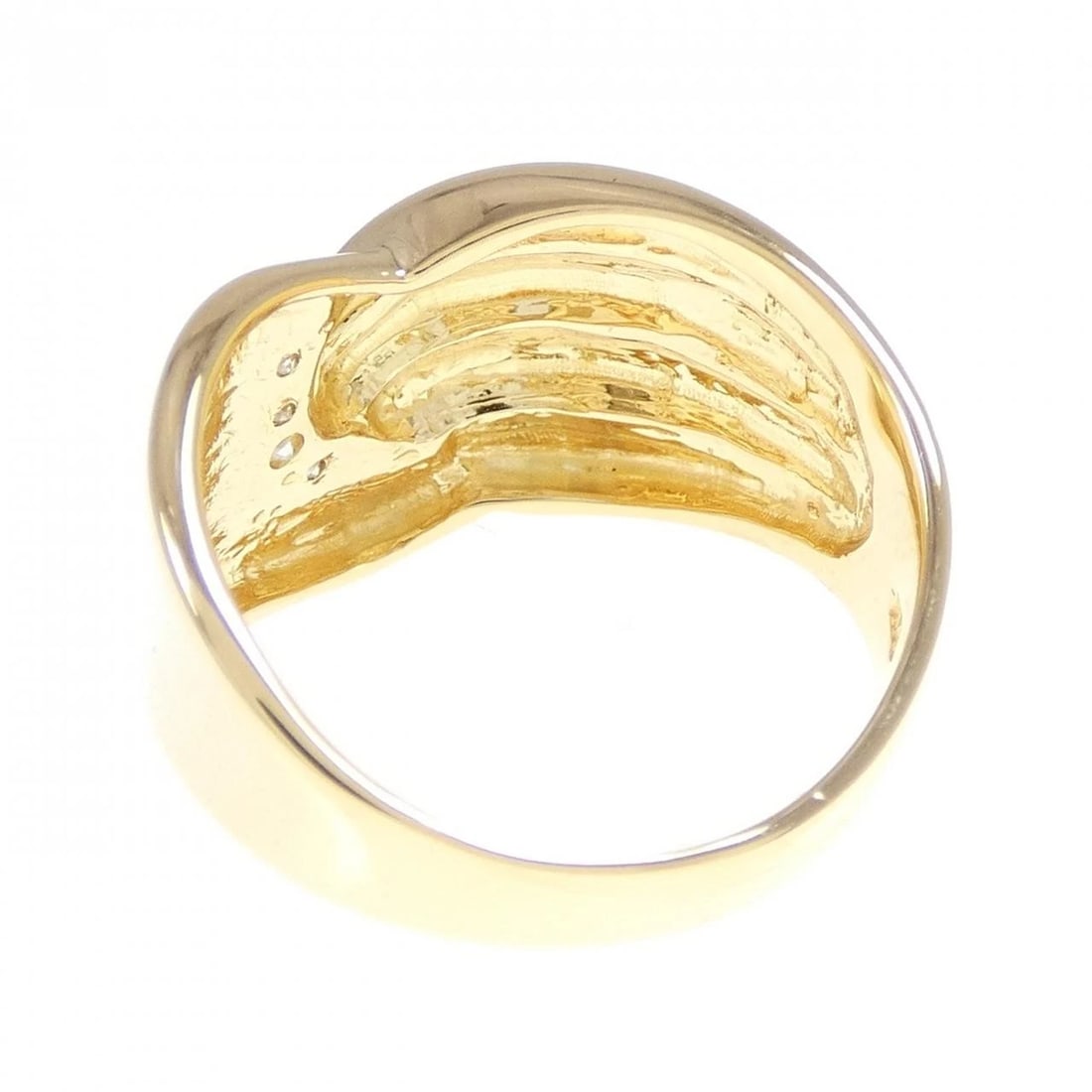 K18YG DIAMOND RING - 3