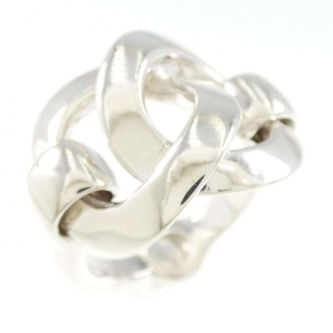 HERMES 925 RING: HERMES 925 Ring Brand: HERMES Type: Ring Material: 925 Silver, Color: Silver Size: 6.5-7 US Accessories: None Accessories Notice: When purchasing pre-owned goods, please refer to the photo