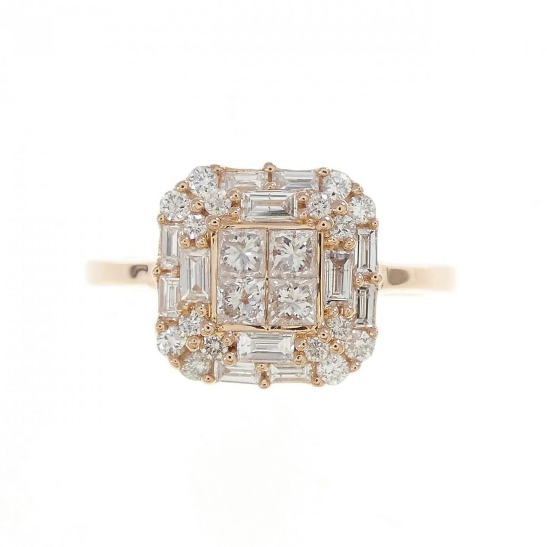 K18PG DIAMOND RING - 2