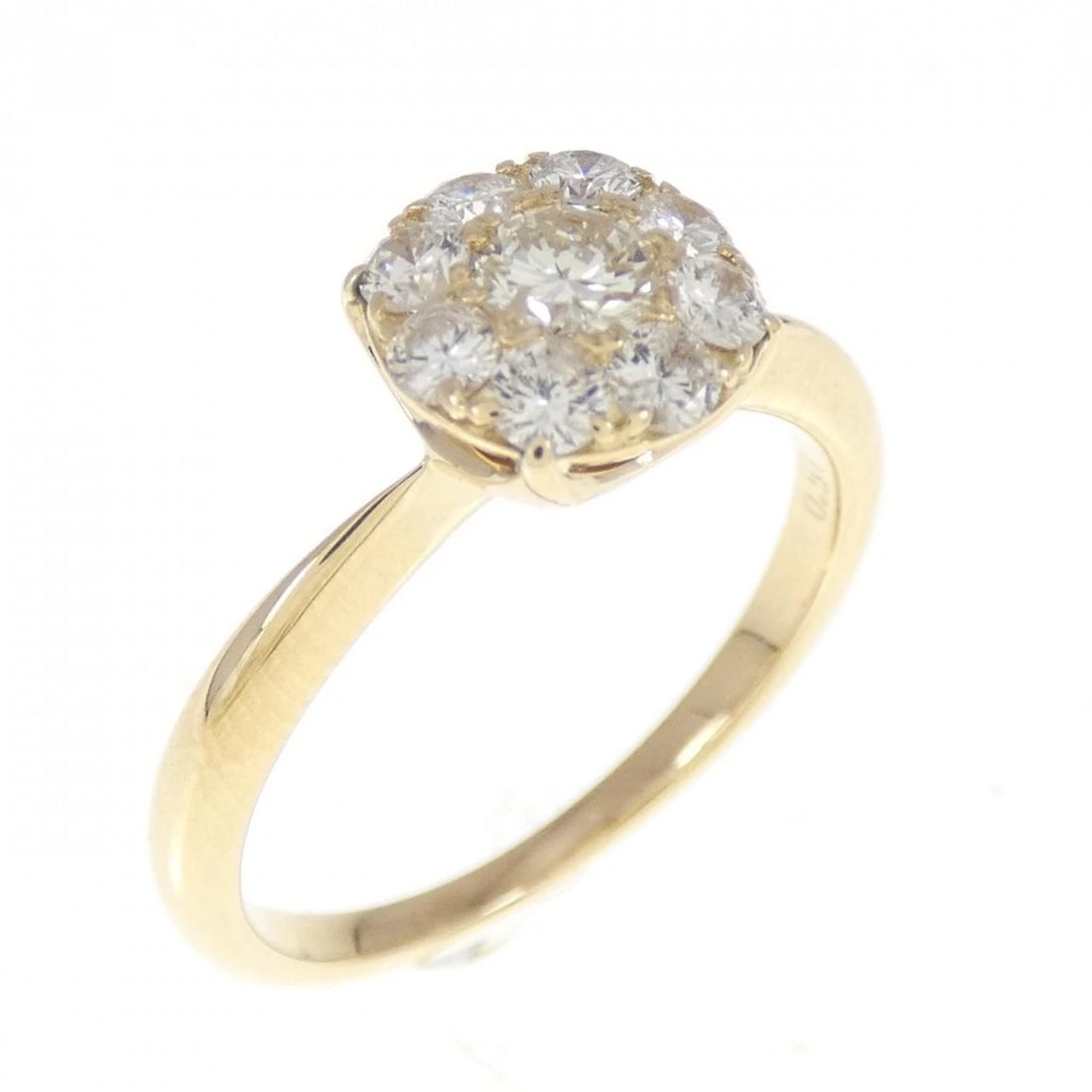 K18YG DIAMOND RING: K18YG Diamond Ring Brand: Unbranded Type: Ring Material: K18 Yellow Gold, Main Stone/Creation South Sea Pearl Color: Yellow Gold Size: 6 US Accessories: None Accessories Notice: When