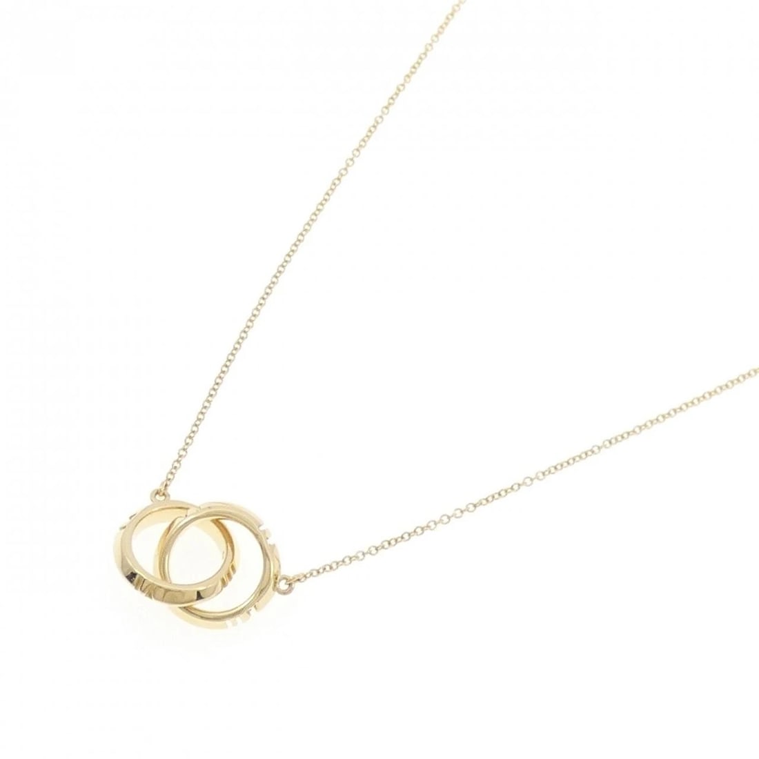 TIFFANY X CLOSED INTERLOCKING NECKLACE - 2