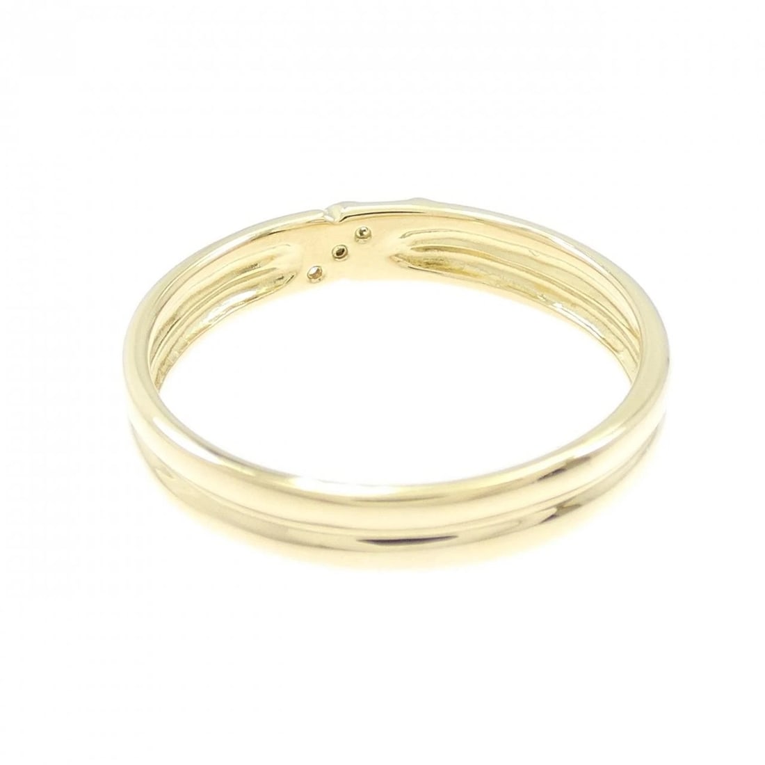 K18YG DIAMOND RING - 3