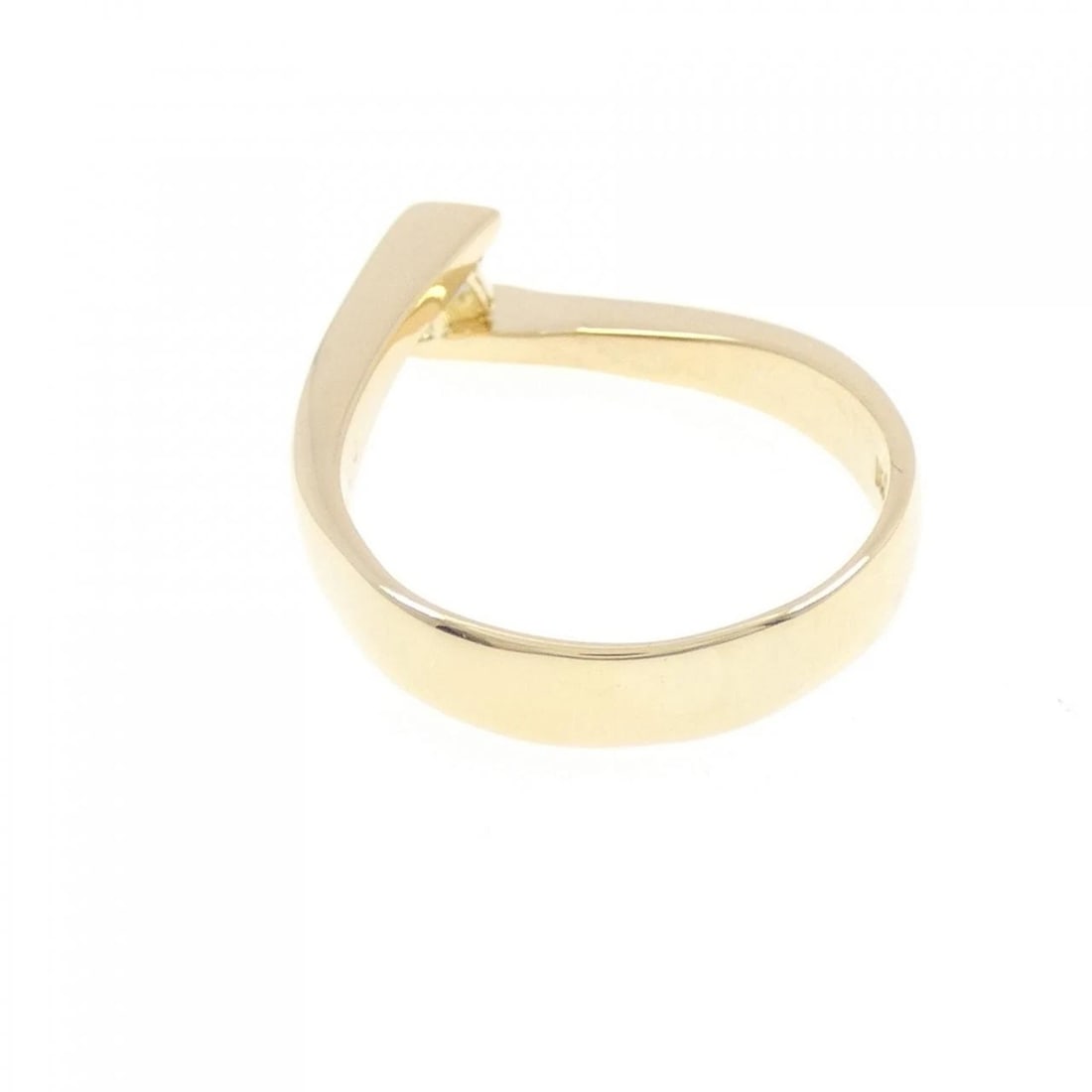 K18YG DIAMOND RING - 3