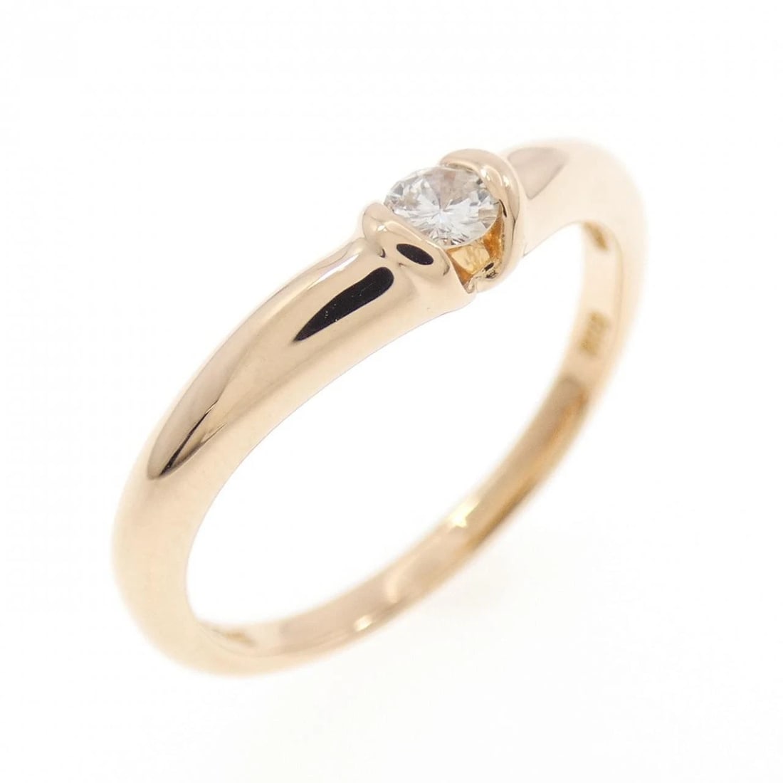 VENDOME DIAMOND RING: VENDOME Diamond Ring Brand: VENDOME Type: Ring Material: K18 Pink Gold, Main Stone/Creation Natural Color: Pink Gold Size: 5 (US size) Accessories: None Accessories Notice: When purchasing