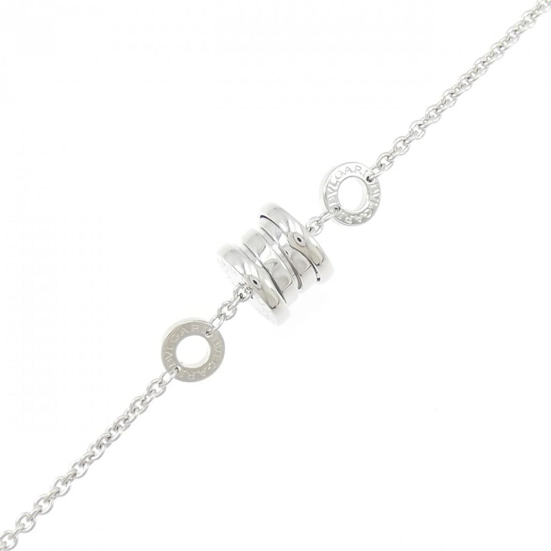 BVLGARI B.ZERO1 ELEMENT BRACELET: BVLGARI B.zero1 Element Bracelet Brand: BVLGARI Type: Bracelet Material: 750 White Gold, Color: White Gold Size: ActualSize Max W: 9.2mm Size 18 20cm Accessories: None Accessories Notice: