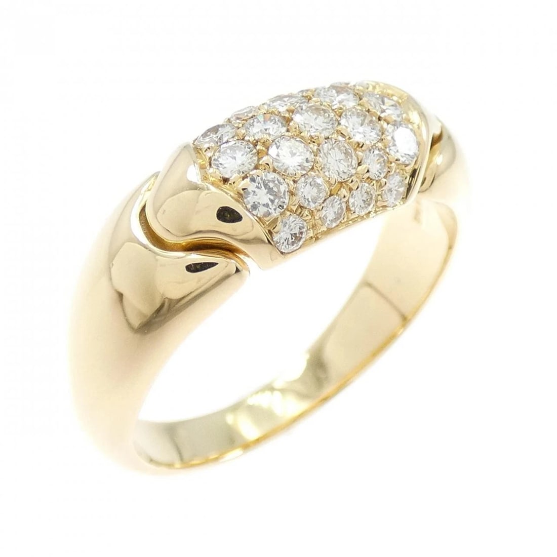 BULGARI CELTICA RING: Bulgari Celtica Ring Brand: BVLGARI Type: Ring Material: 750 yellow gold, Main Stone/Creation Natural Color: yellow gold Size: US 6 Accessories: None Accessories Notice: When purchasing