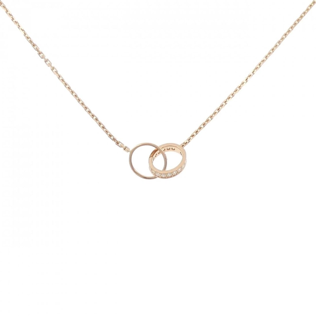 CARTIER BABY LOVE NECKLACE: Cartier Baby Love Necklace Brand: CARTIER Type: Necklace Material: 18K, Main Stone/Creation Natural Color: Gold Size: Actual Size Motif maximum width approx.: 9.8mm Chain maximum width